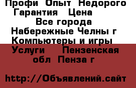 Профи. Опыт. Недорого. Гарантия › Цена ­ 100 - Все города, Набережные Челны г. Компьютеры и игры » Услуги   . Пензенская обл.,Пенза г.